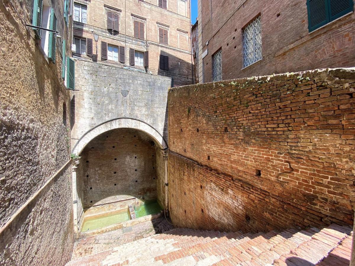 La Fonte-With Balcony Close By Piazza Del Campo 시에나 외부 사진